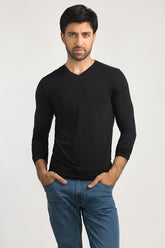 Black Basic Tee FS-JVN-SIG-D03